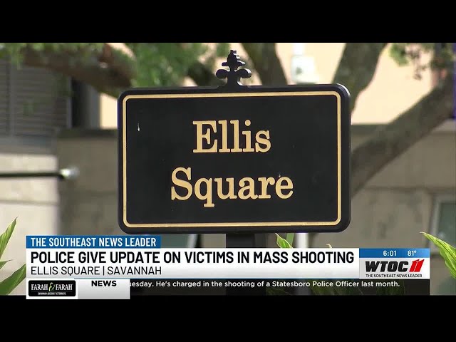 City releases update on victims from Saturday’s mass shooting in Ellis Square