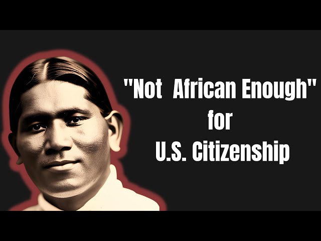 The Native American who fought to be Black in 1938