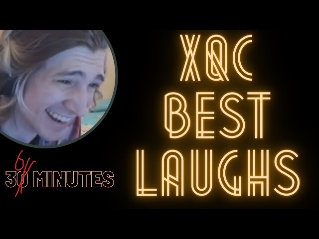 XQC laughing at funny videos for more than 30 minutes HIS BEST LAUGHS EVER