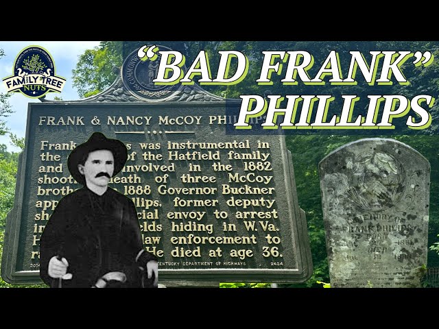Fly to “Bad Frank” Phillips & Nancy McCoy of the Hatfield’s & McCoys! #history #badfrankphillips