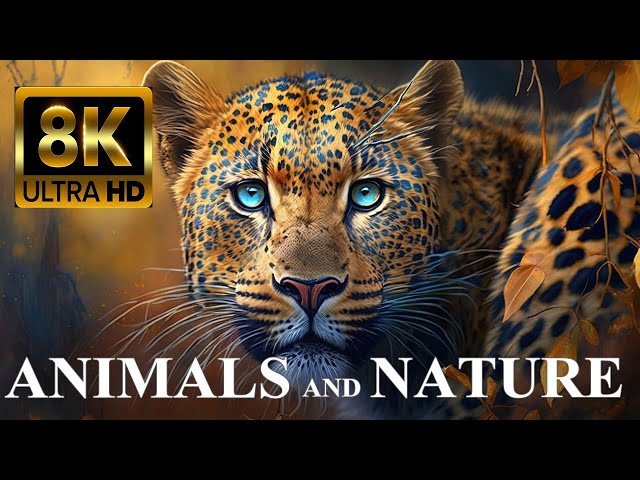 ANIMALS and NATURE 8K ULTRA HD with Names and Sounds