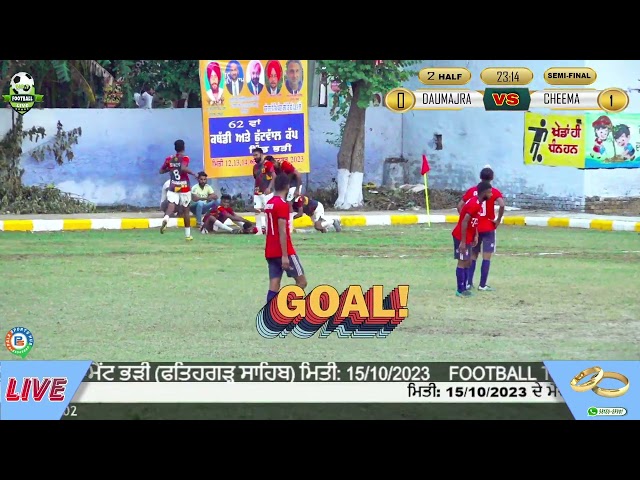 JAGPREET DAMAJRA SIRRA GOAL IN SEMI FINAL ( FOOTBALL CUP BHARI)
