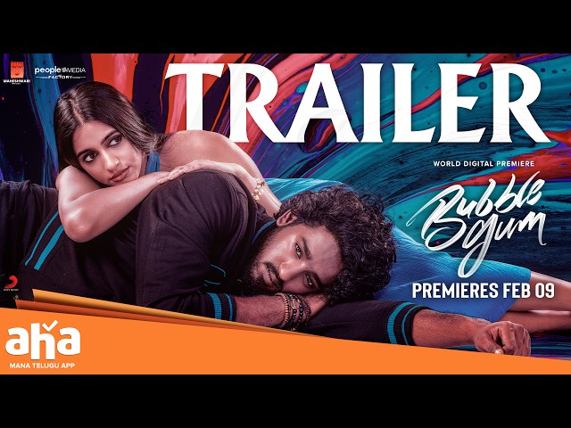 Bubblegum Trailer | Roshan Kanakala, Maanasa Choudhary | Ravikanth Perepu | aha videoIN