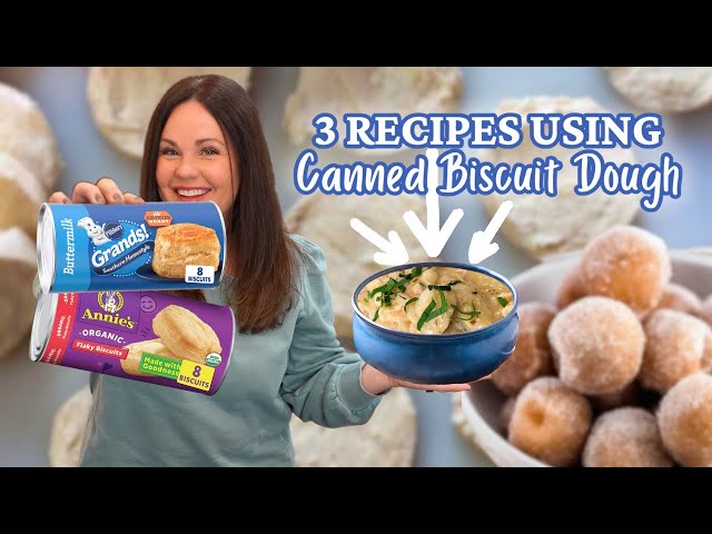 BRILLIANT Ways to Use CANNED BISCUIT DOUGH | Canned Biscuit Hacks