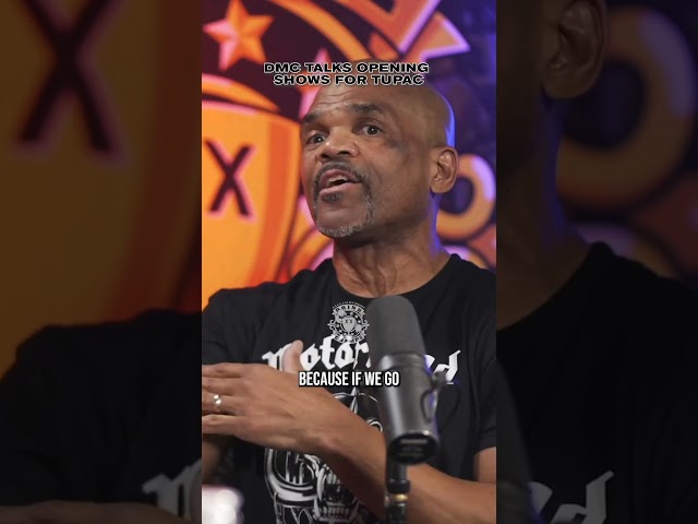 Tupac's Stage Fear of Going On After Run-DMC #tupac #drinkchamps