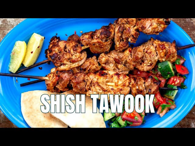 Shish Tawook (AKA Chicken Kabobs with the BEST yogurt marinade)