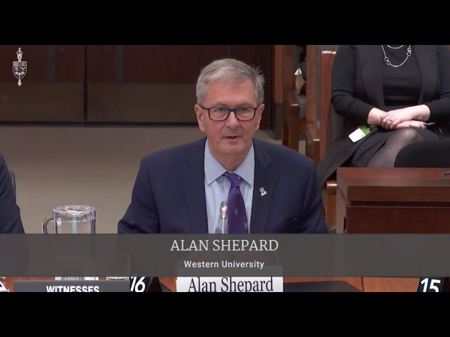 Alan Shepard pre-budget presentation to FINA — February 4, 2020