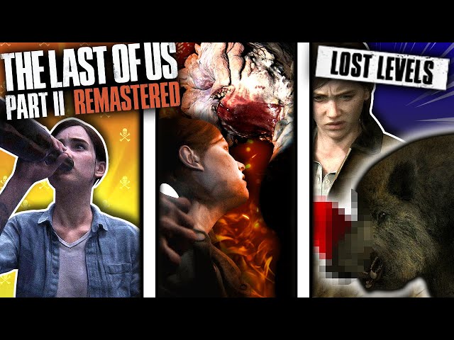 THE LAST OF US PART II REMASTERED | All Lost Levels Gameplay