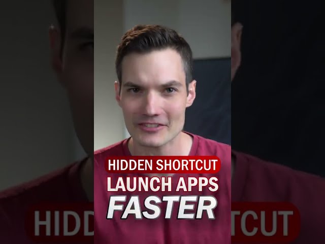 Hidden Shortcut to Launch Apps FASTER! 😲
