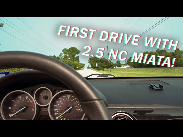 New Injectors, ECUTek Base Map and FIRST DRIVE! - 2.5 Swap Episode 26