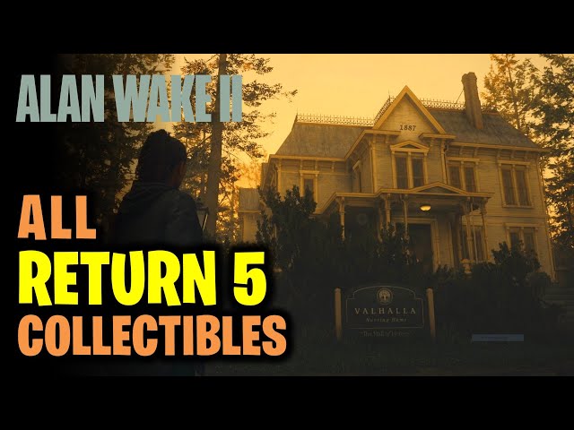 Return 5: All Collectibles Locations Guide | Alan Wake 2