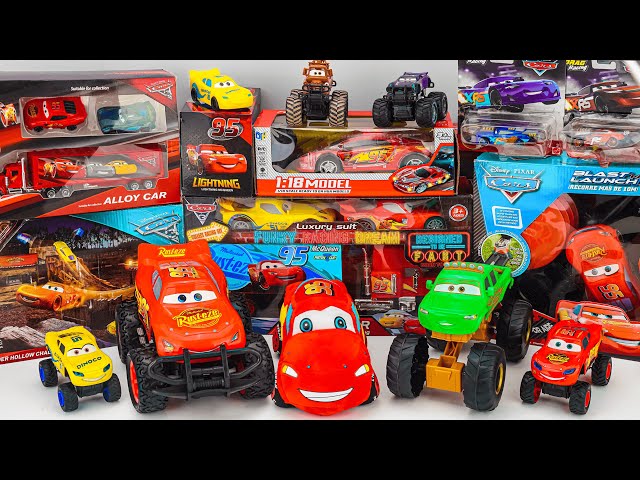 Disney Pixar Cars Unboxing Review| Lightning McQueen Plush, Remote Control Cars, Monster Truck