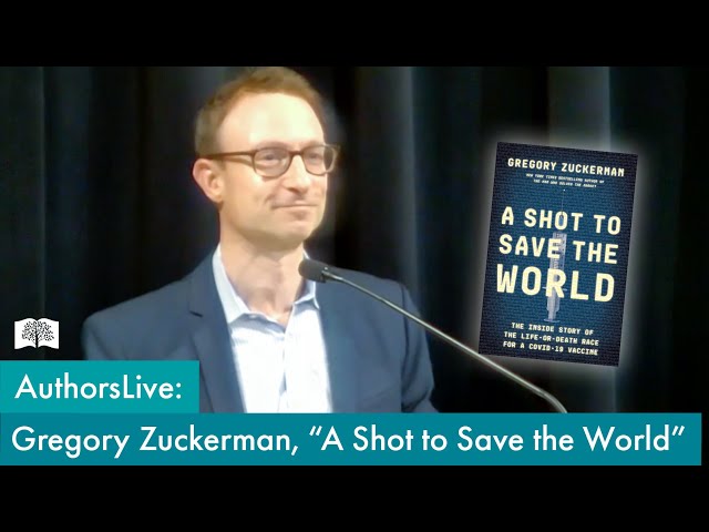Gregory Zuckerman, Author of "A Shot to Save the World"