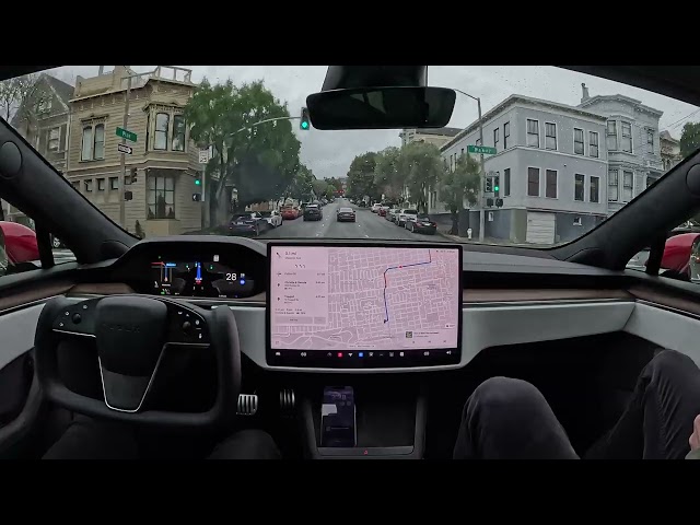 Panhandle on Tesla Full Self-Driving Beta 11.4.9