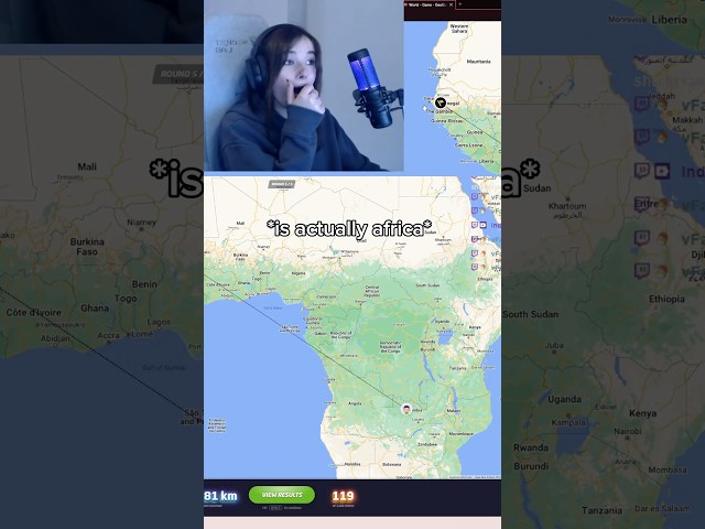WHY IS IT ALWAYS AFRICA ??? #twitch #gaming #geoguesser #funny