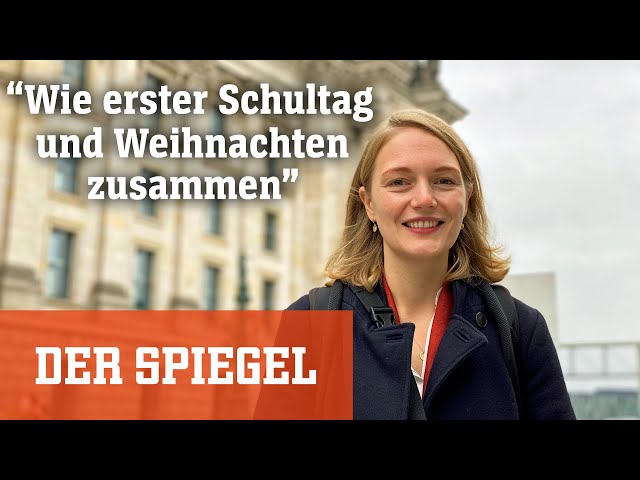 Ria Schröder im Bundestag: »Wie erster Schultag und Weihnachten zusammen« | DER SPIEGEL
