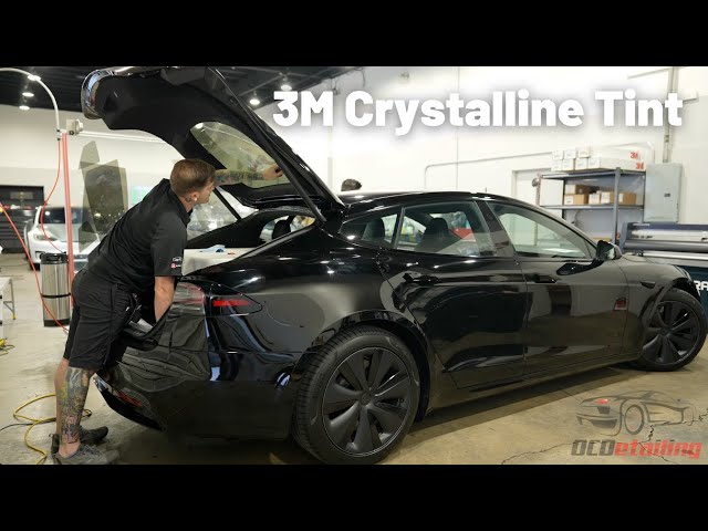 Quick Install Clip - Model S - 3M Crystalline Window Tint Install