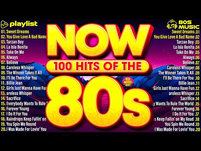 Nonstop 80s Greatest Hits  - Best Oldies Songs Of 1980s - Greatest 80s Music Hits