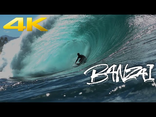 4k Pipeline Surfing - Best of January 2022 - Incredible Waves