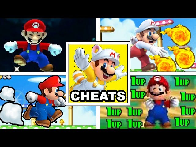 12 FUN And AWESOME CHEATS for New Super Mario Bros 2