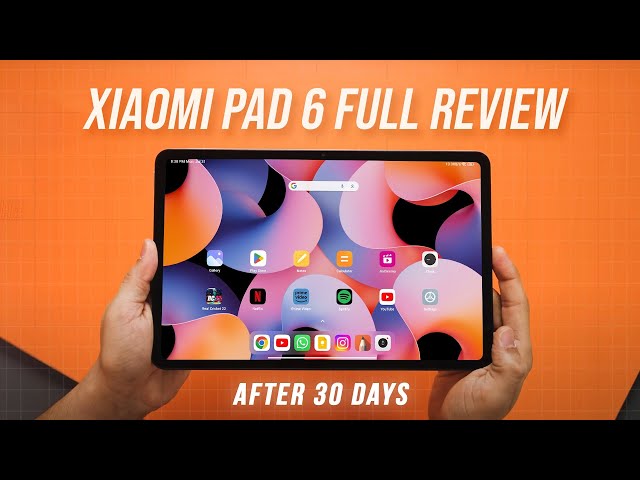 Xiaomi Pad 6 Detailed Review after 30 Days ⚡ Better than iPad ?