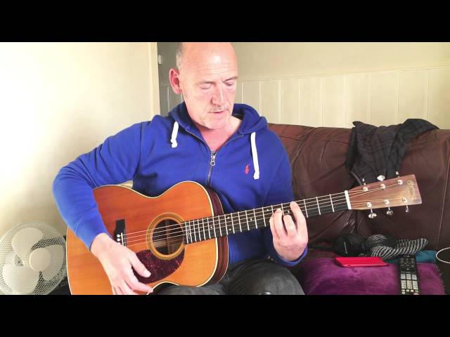 Crowded House - Not the girl you think you are - Guitar lesson by Joe Murphy