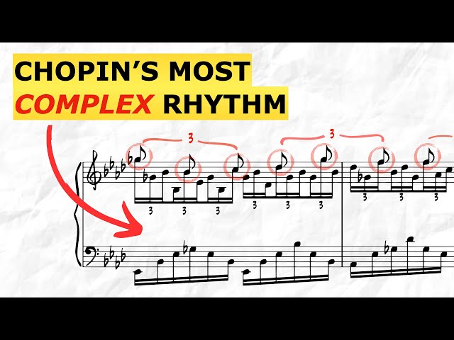 Chopin's Most Complex Rhythm (and How to Play It)