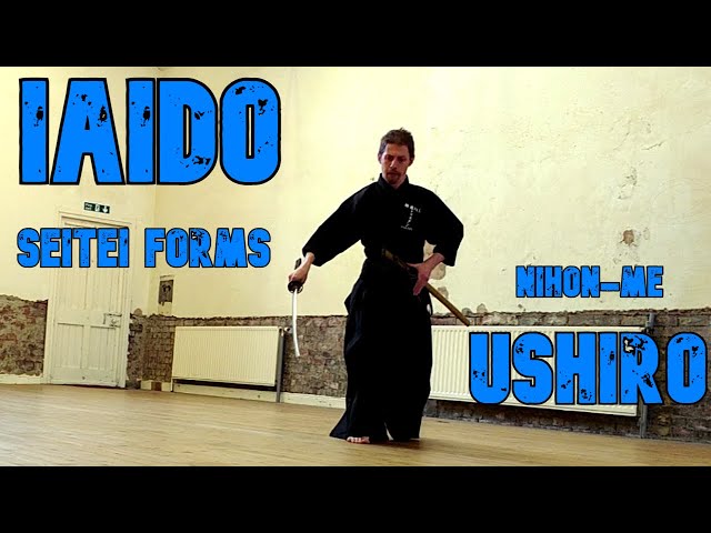 Iaido Seitei Forms - Nihon-Me Ushiro