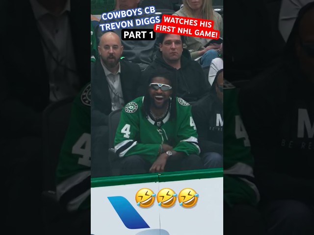 TREVON DIGGS ✭ #COWBOYS CB WATCHES HIS 1ST #NHL GAME! 🔥 PART 1 Rooting For The DALLAS STARS 👀 #NFL