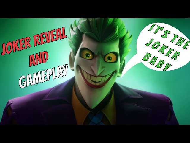 Joker REVEAL AND GAMEPLAY! Multiversus Character Reveal!!!