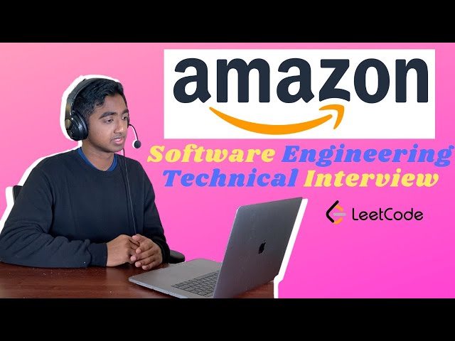 Mock Amazon Interview | Amazon Software Engineering Technical Interview | Amazon Interview Questions