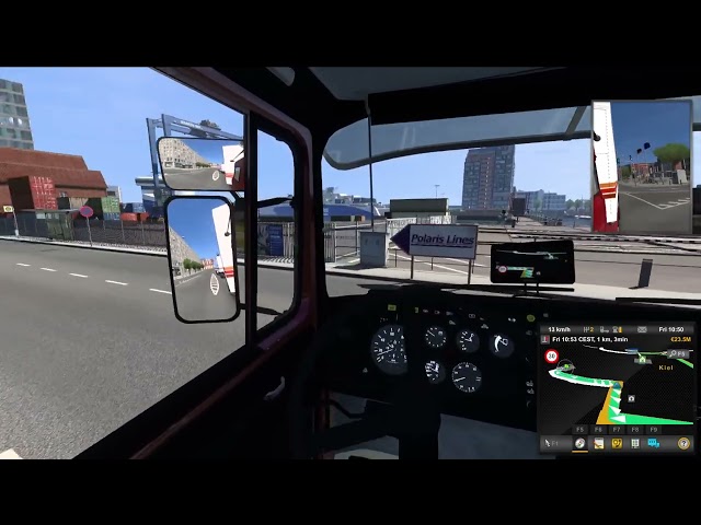 Normal Delivery with Magirus Transeuropa (Kiel, DE - Graz, A) - Euro Truck Simulator 2
