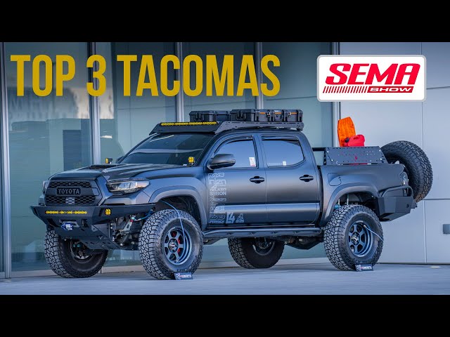 Top 3 Tacomas at SEMA 2022 | + New Product Reveals!