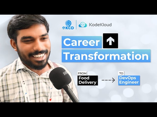 From Delivery Guy to DevOps Engineer | Umesh's Career Transformation | KodeKloud Success Stories