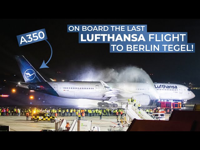 TRIPREPORT | Lufthansa (ECONOMY) | Munich - Berlin Tegel | Airbus A350-900XWB