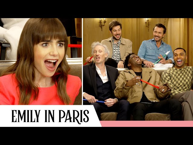 The Cast Of "Emily In Paris" Plays Who's Who