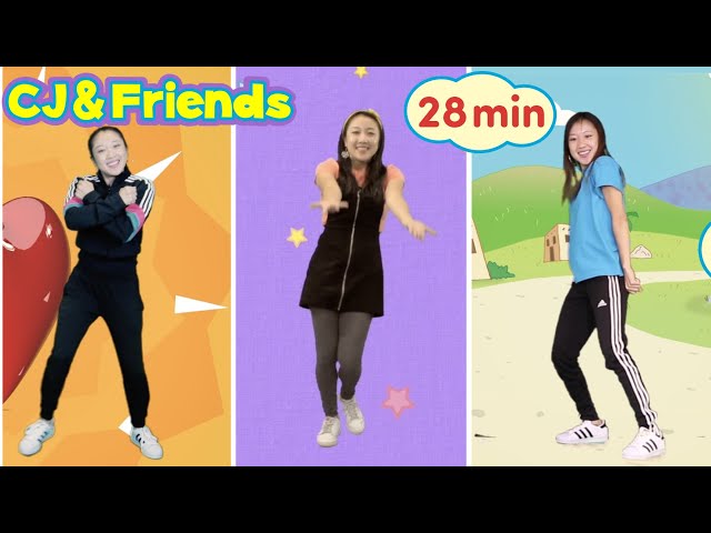 He's Got the Whole World, Jesus Loves Me, Father Abraham + More! 🎉 Kids Worship Songs 🎶 CJ & Friends