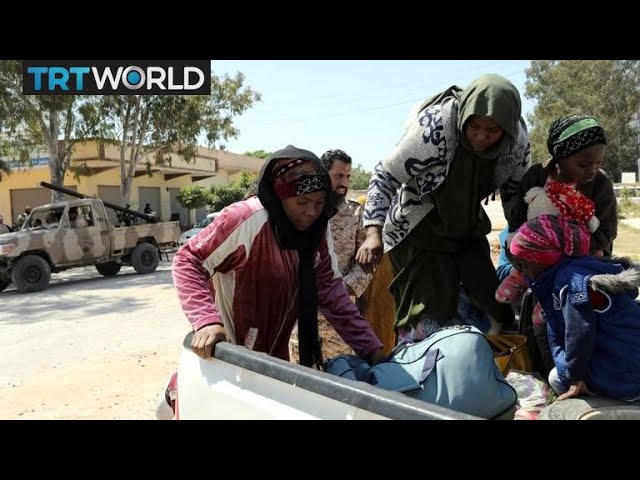 Libya on the Brink: Tripoli residents flee Haftar-led offensive