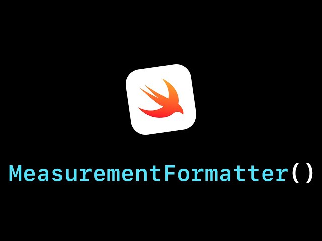 How to format physical units in Swift using MeasurementFormatter