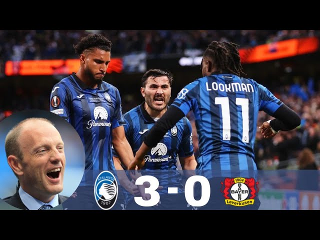 Peter Drury Poetry🥰 on Atalanta Vs Bayer Leverkusen 3-0🤩🔥