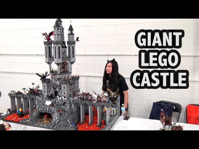 LEGO Dragonhold Fire Realm Castle | BrickFair Virginia 2017