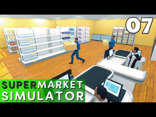 Supermarket Simulator - Ep. 7 - Spending $10,000+
