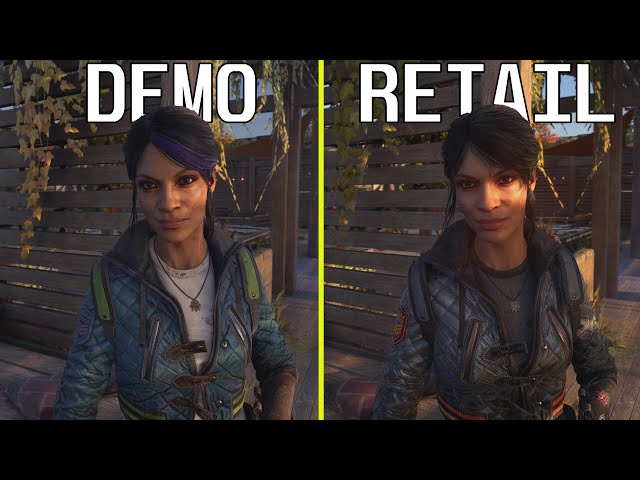 Dying Light 2 - A Place To Call Home Quest 2021 Demo vs Retail 2022 PC RTX 3080 Graphics Comparison