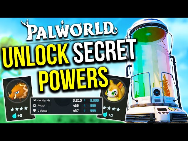 How to Unlock HIDDEN Powers // Palworld Condenser FULL Guide