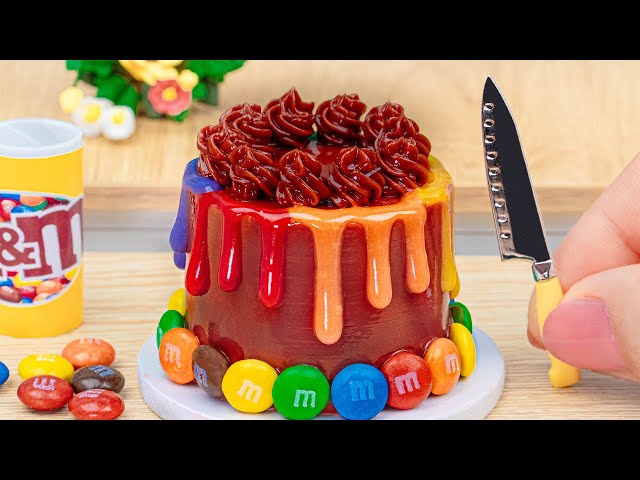 Best Of Rainbow Kitkat Heart Cake🌈 Sweet Miniature Cake Decorating Ideas 🍫 Chocolate Cake Recipe