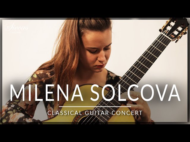 MILENA SOLCOVA - Classical Guitar Concert | Ponce, Albeniz, Kuhn, Barrios | Siccas Guitars