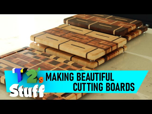 Making These Beautiful End Grain Cutting Boards (For Sale)