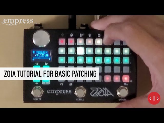 Empress Zoia -  How to make a patch(Simple)