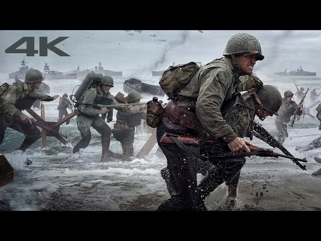 Warfield : Ultra Realistic Graphics UHD [ 4K 60FPS ] Call of Duty WWII Gameplay