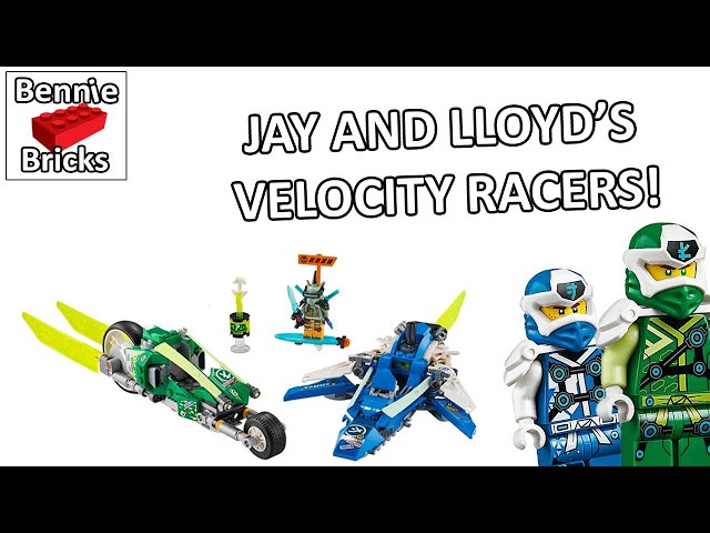 Lego Ninjago JAY AND LLOYD'S VELOCITY RACERS REVIEW! 71709
